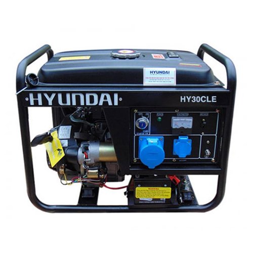 Máy phát điện xăng Hyundai HY 30CLE (2.3-2.6KW)